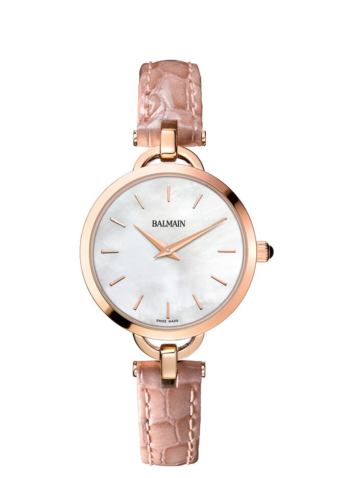 Relógio Orinthia, €460, Balmain, na Boutique dos Relógios