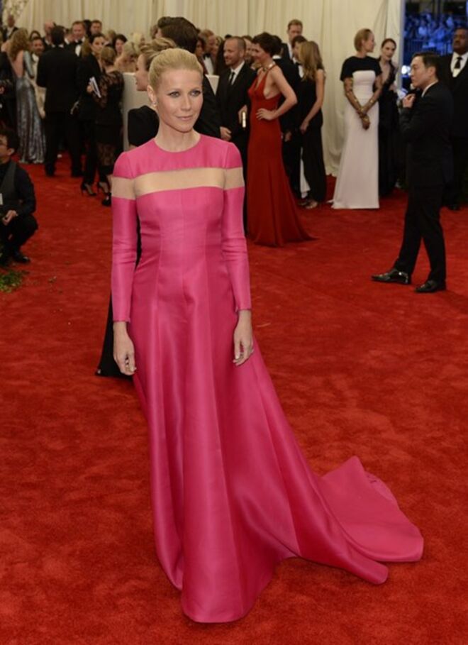 Gwyneth Paltrow em Valentino, no Met Gala 2013