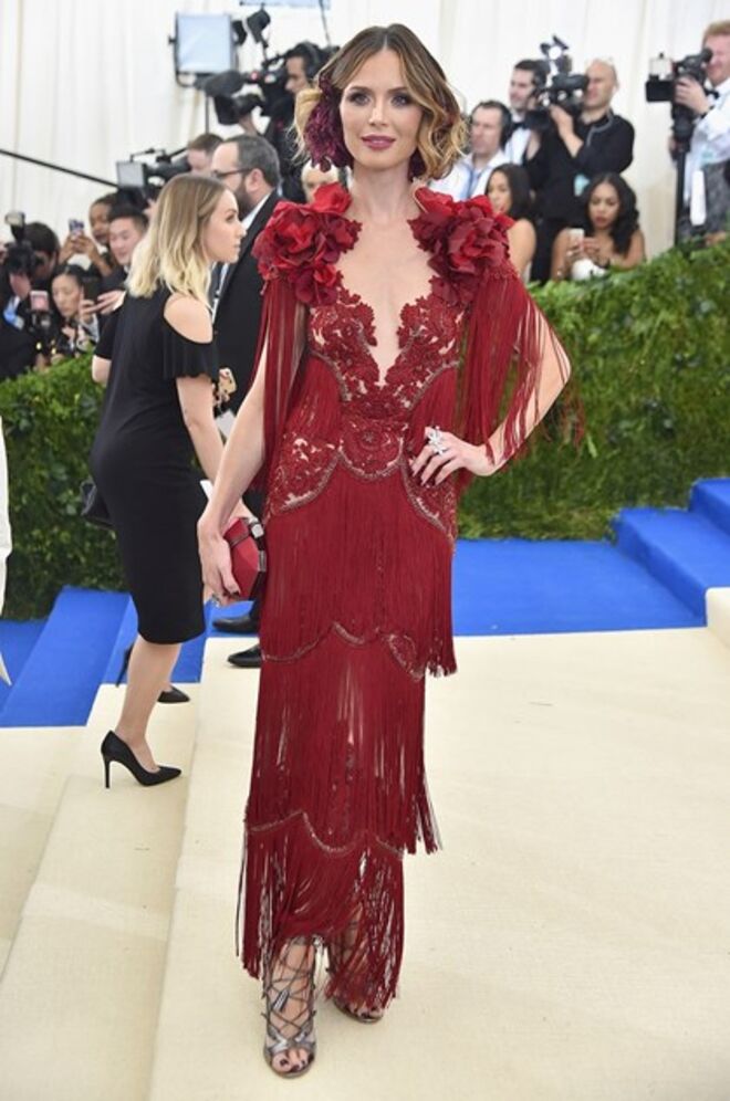 Georgin aChapman em Marchesa no Met Gala 2017