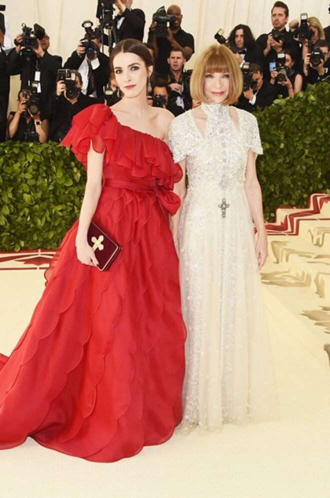 Anna Wintour e Bee Shaffer no Met Gala 2018