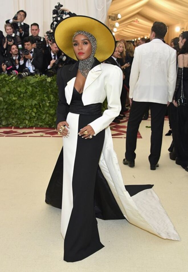 Janelle Monae em Marc Jacobs no Met Gala 2018