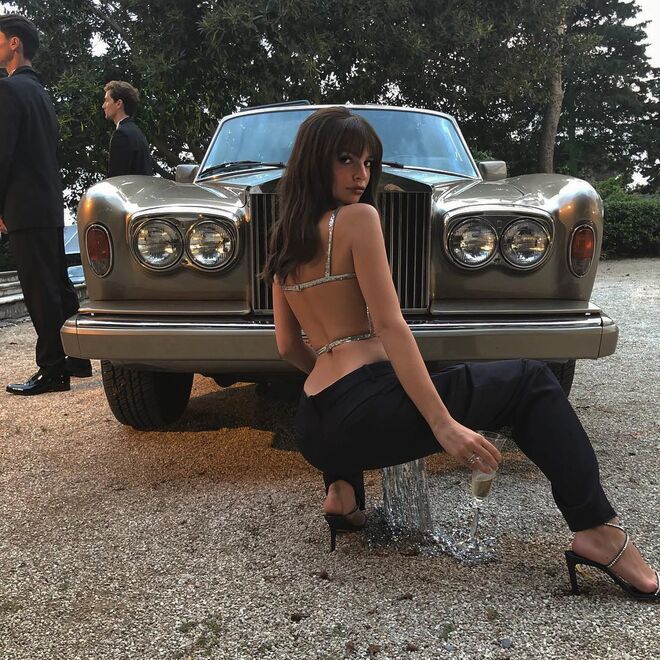 Emily Ratajkowski, uma musa dos tempos atuais