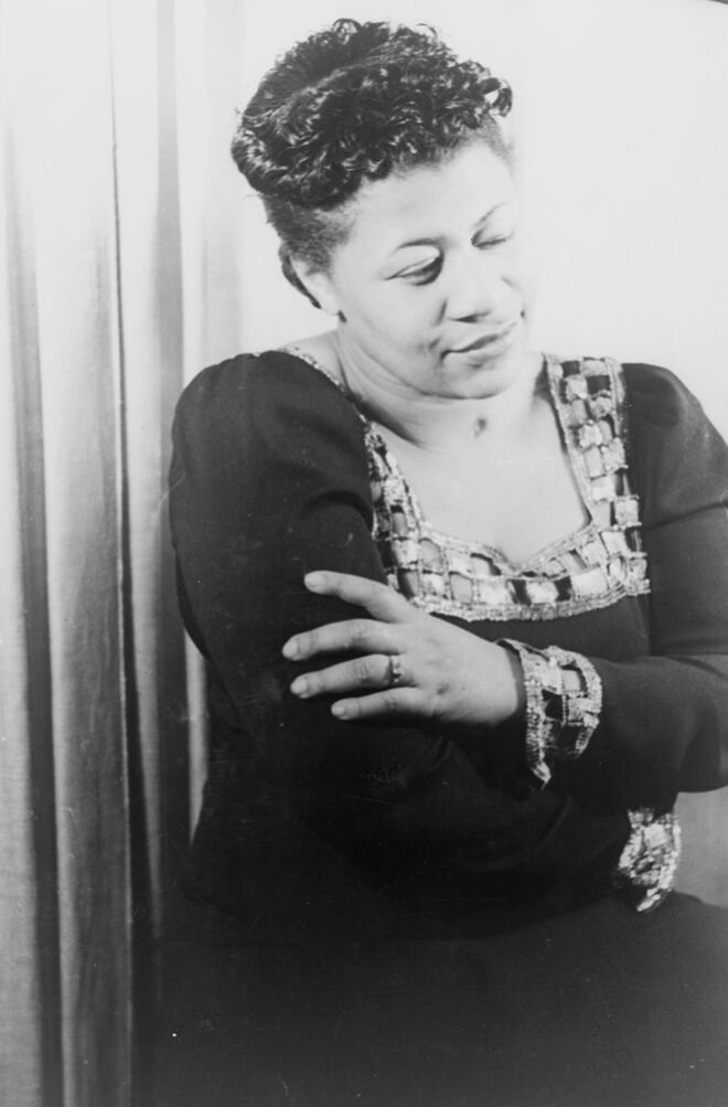 Ella Fitzgerald (Virgínia, EUA, 1917) 
