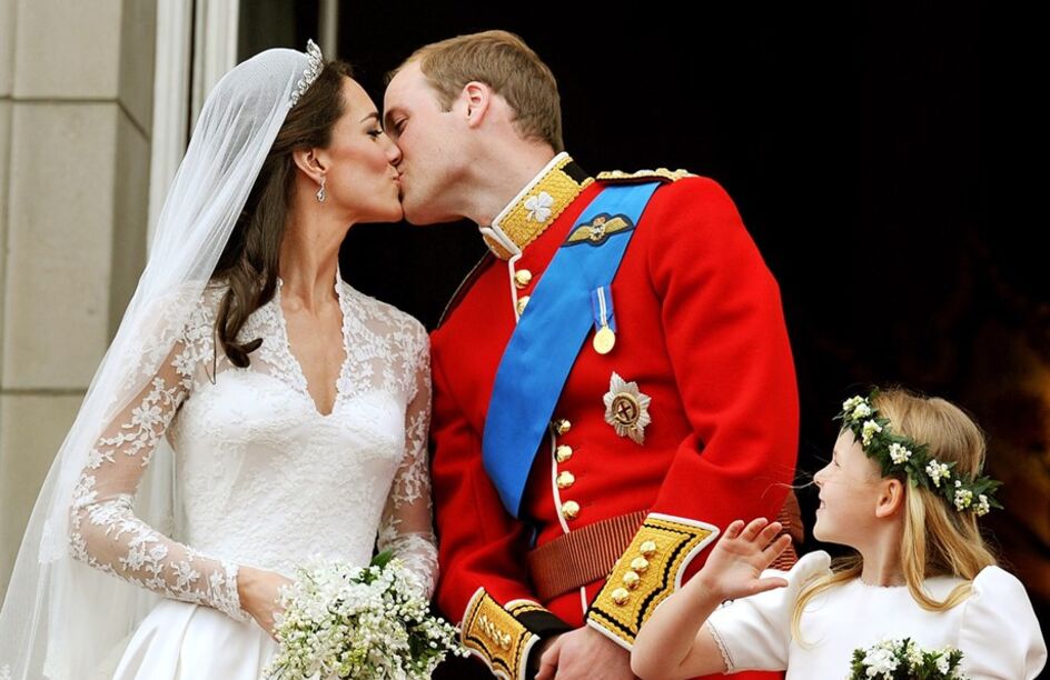 As imagens do casamento real de Kate e William que talvez não tenha visto