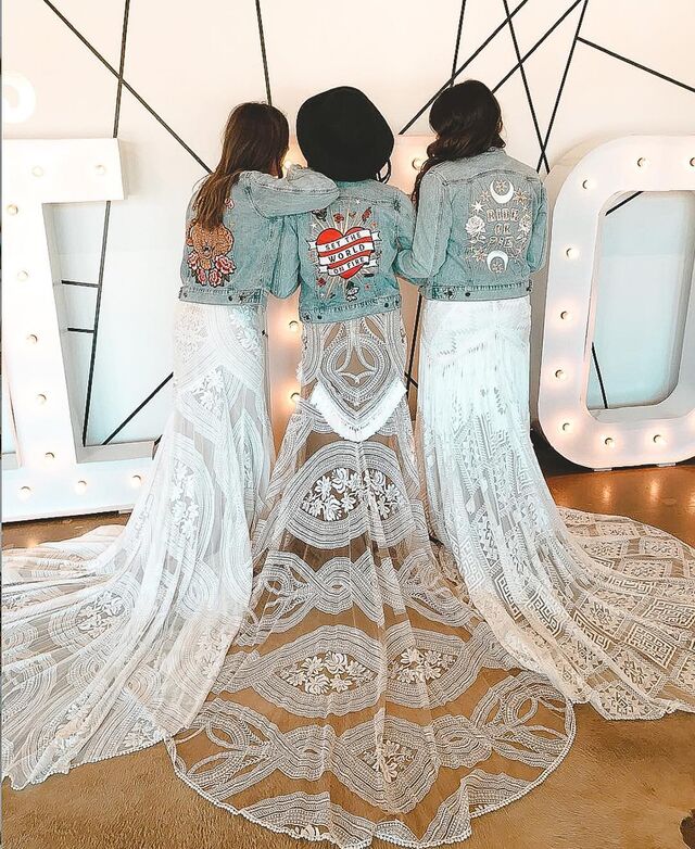 Vestidos de casamento reciclados