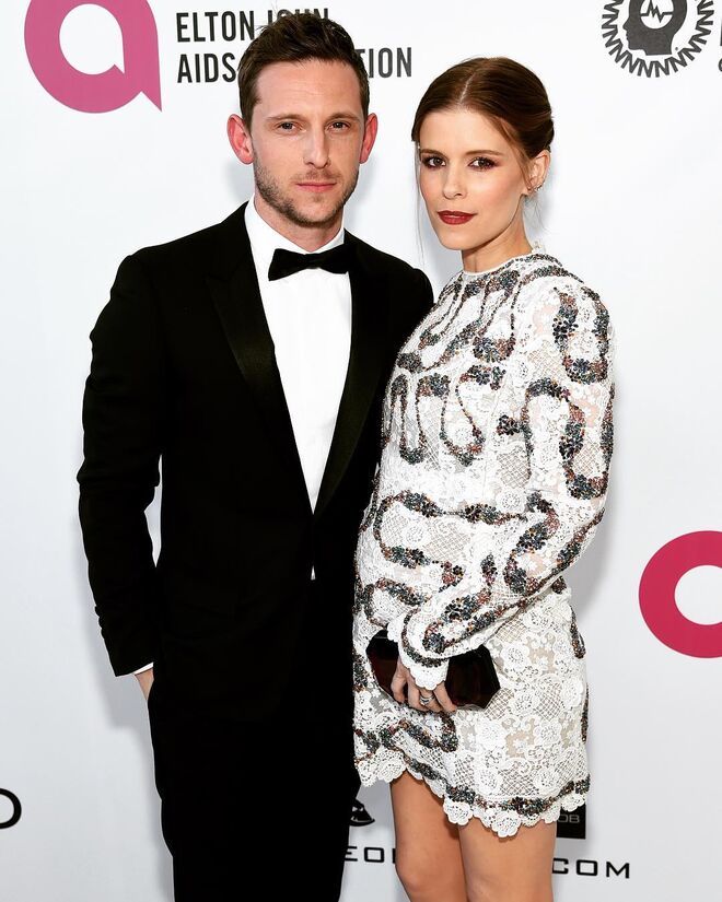 A atriz Kate Mara grávida do seu primeiro filho com o também ator Jamie Bell
