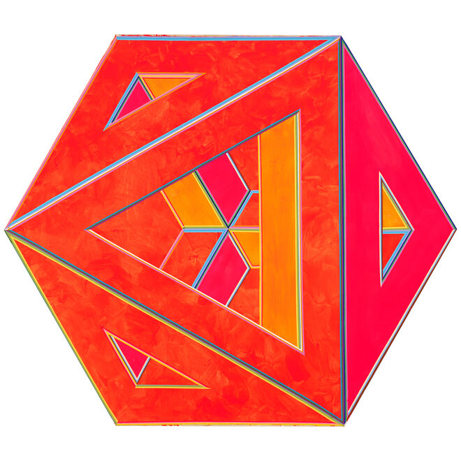 Septehedron 34, Alvin Loving, 1970. Whitney Museum of American Art, New York.