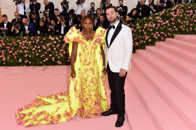 Serena Williams em Versace