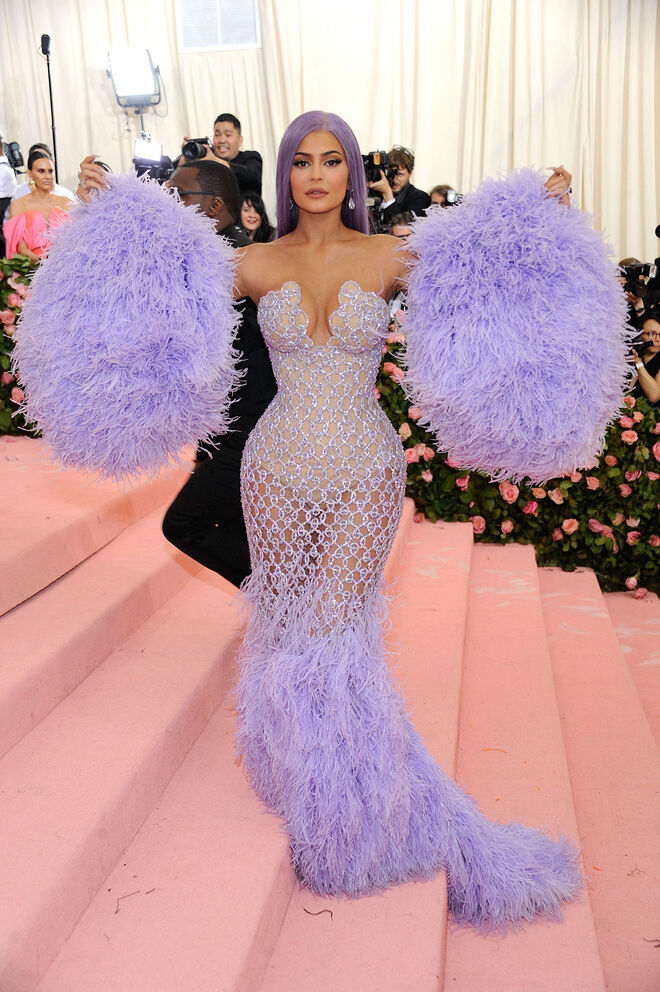 Kylie Jenner em Versace