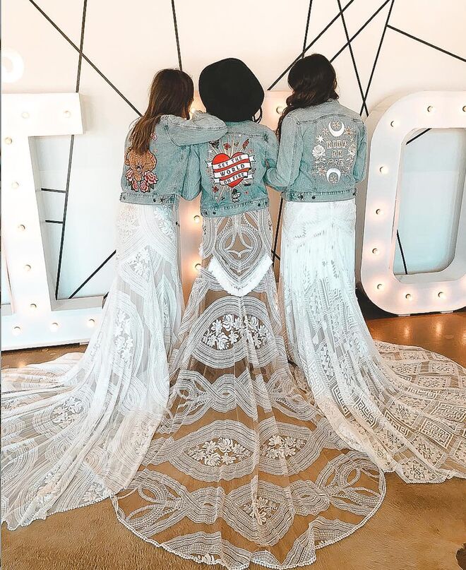 Vestidos de casamento reciclados