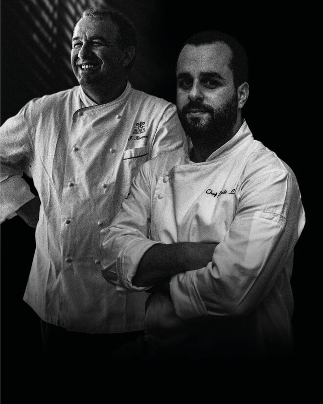 Participar do jantar a 4 mãos do Astória