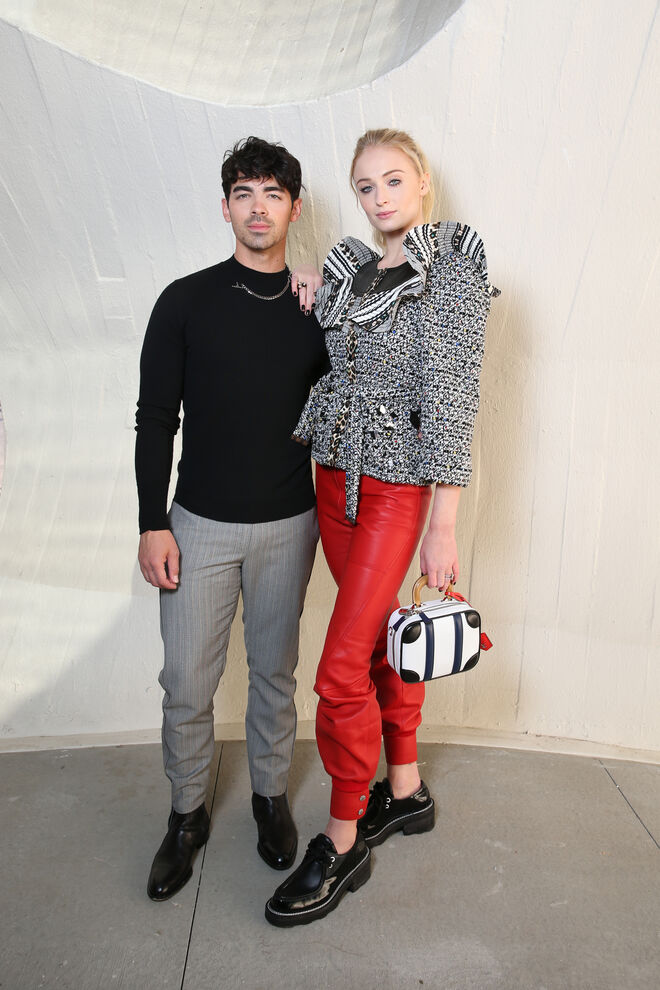 O casal Joe Jonas e Sophie Turner