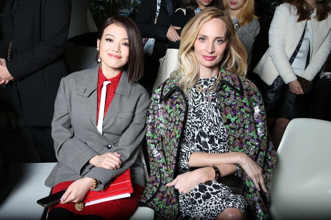 Shu Qi e Lauren Santo Domingo