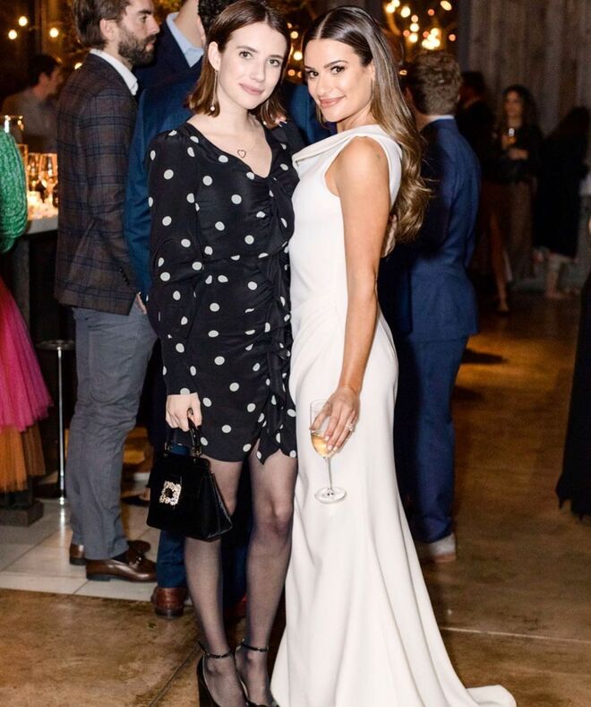 Emma Roberts & Lea Michele | As jovens atrizes conheceram-se no set da série 'Scream Queens' e, segundo os seus instagrams, para além de programas divertidos e queridos, as atrizes têm uma amizade divertida e encorajadora