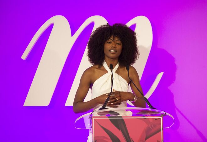 Sharam Diniz foi keynote speaker dos prémios da Máxima, partilhando histórias sobre a sua relação com o universo da Beleza