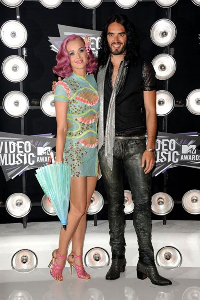 Katy Perry e Russell Brand
