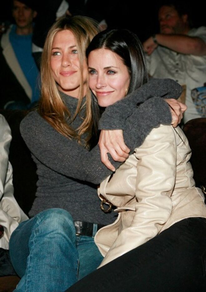 Courteney Cox e Jennifer Aniston 