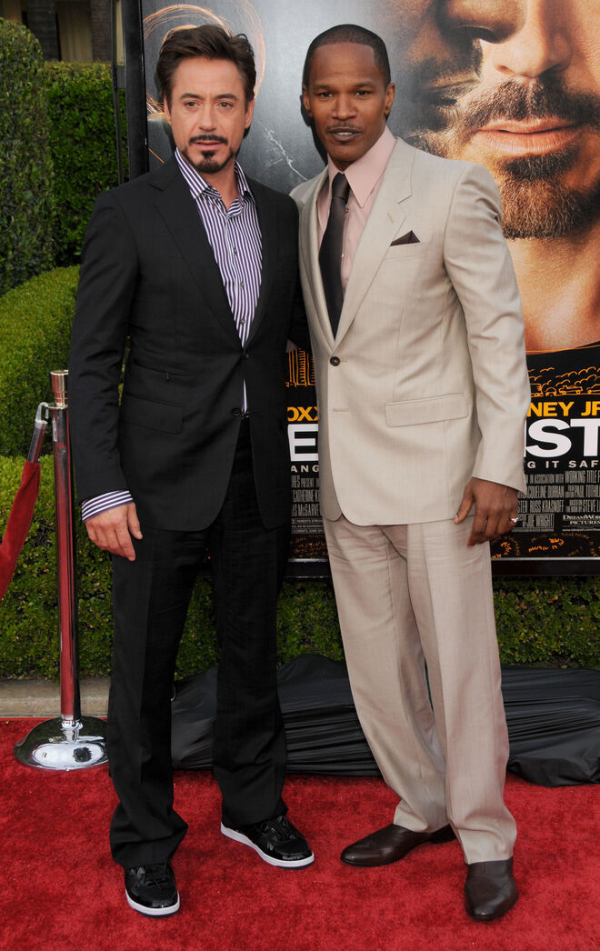 Robert Downey Jr. e Jamie Foxx