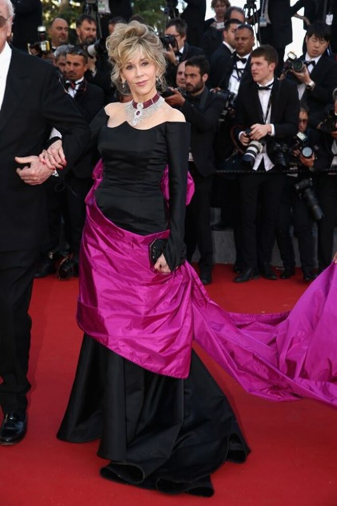 Jane Fonda em Schiaparelli, 2015 