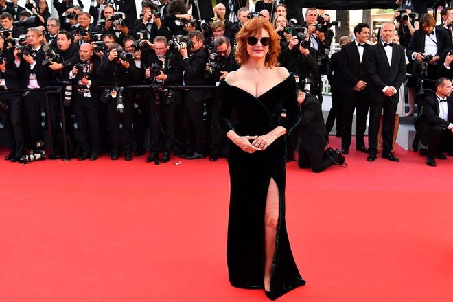 Susan Sarandon, Alberta Ferretti, 2017