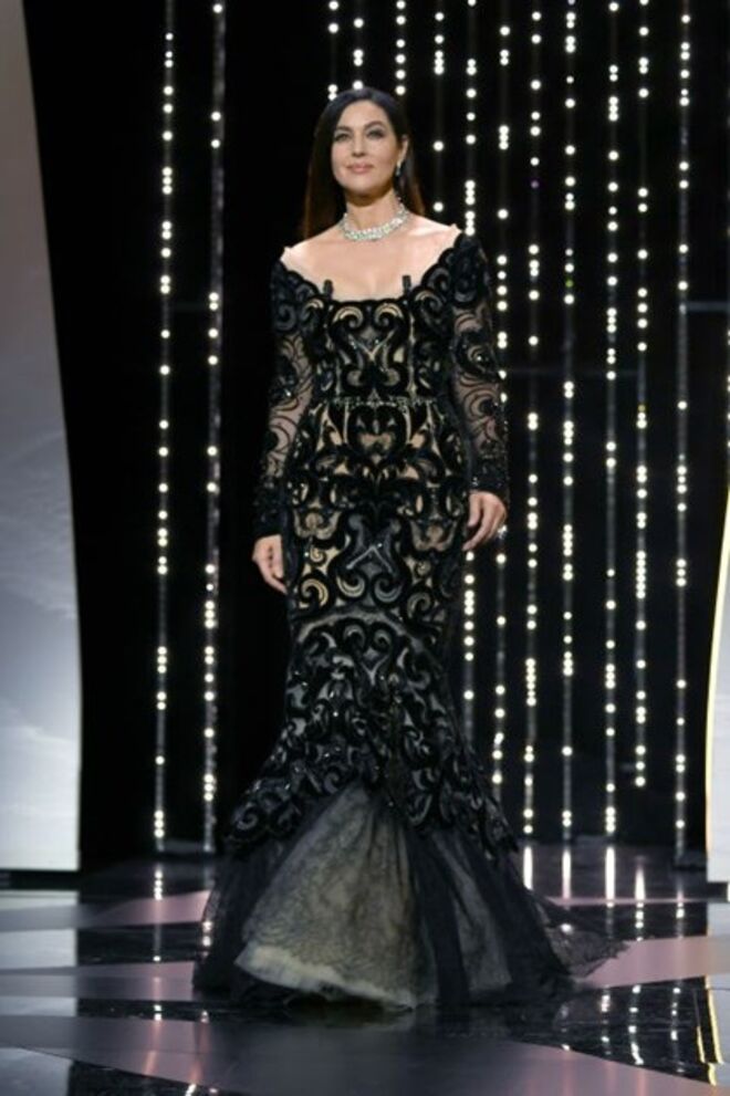 Monica Belluci em Dolce & Gabbana, 2017