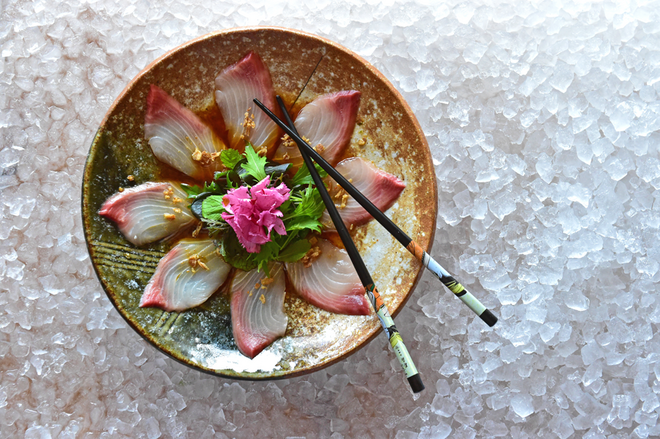 Sashimi New Style Hamachi