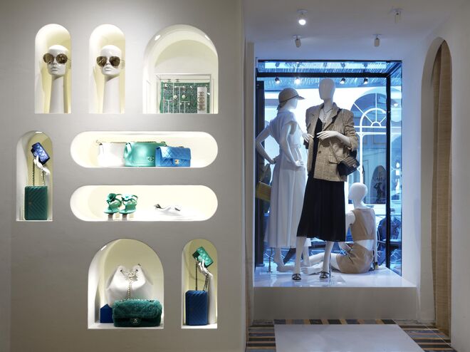 Loja Chanel em Capri