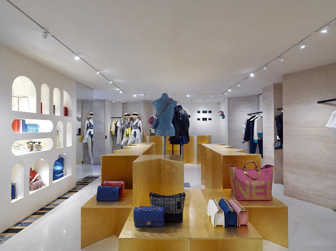 Loja Chanel em Capri