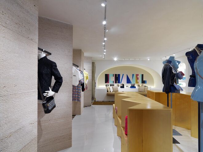 Loja Chanel em Capri