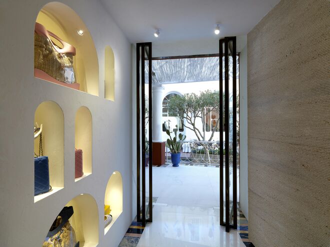 Loja Chanel em Capri