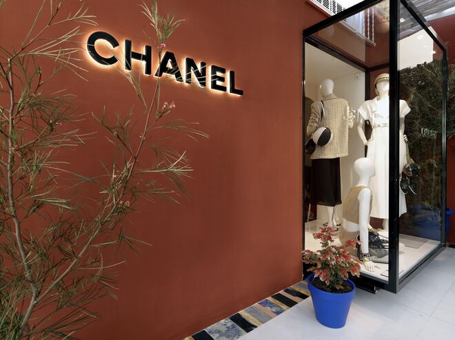 Loja Chanel em Capri