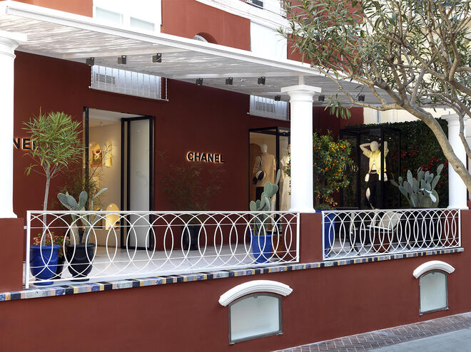 Loja Chanel em Capri
