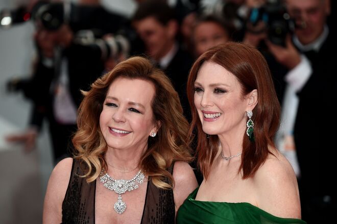 Caroline Scheufele e Julianne Moore