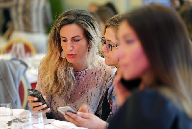 Raquel Marques e Carlota Agulheiro da ISDIN