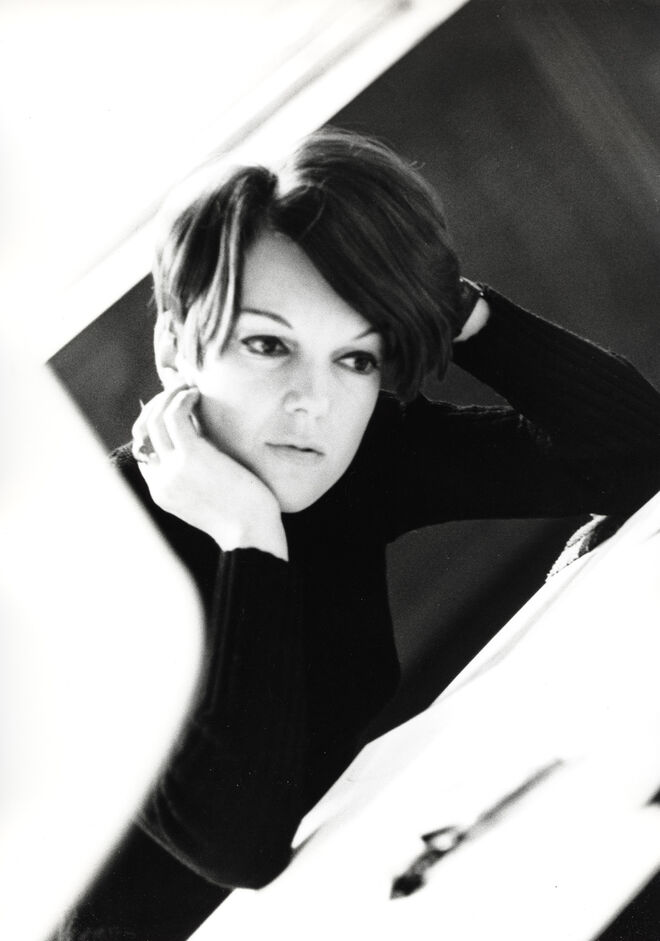 Mary Quant, fotografia de Ronald Dumont, 1967.