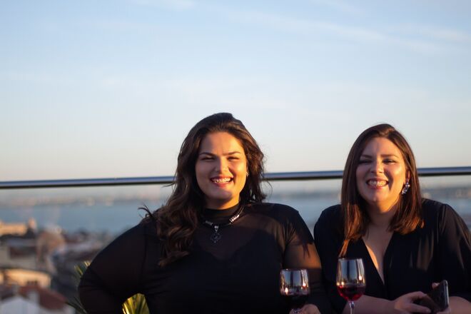 Mayara Russi e Maria Inês Peixoto