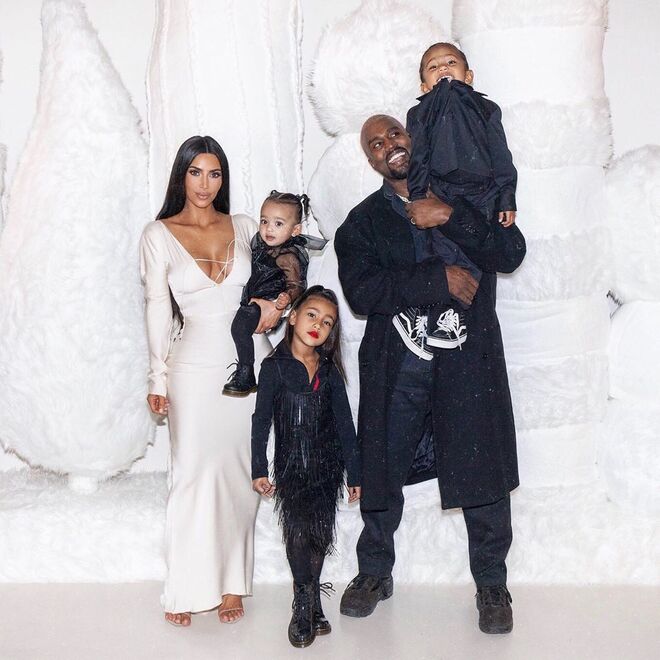 Chicago, North, Psalm e Saint | Pais: Kim Kardashian West e Kanye West