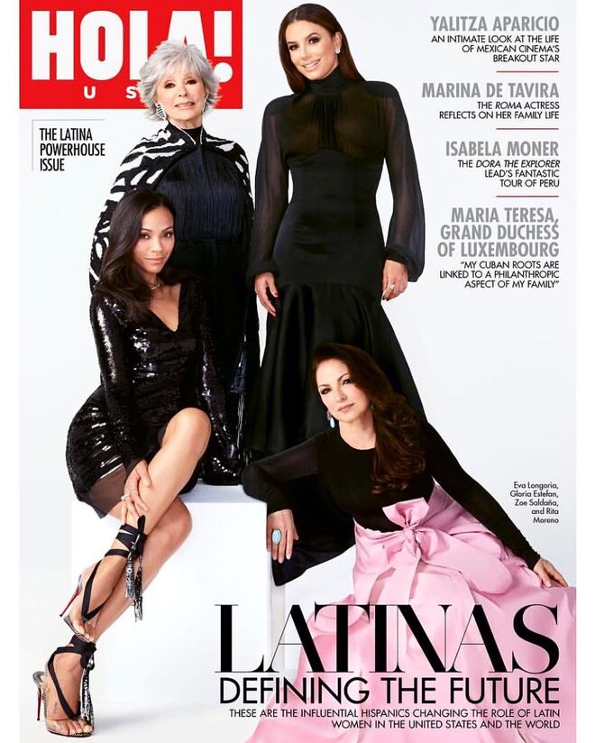 Como outros títulos que têm resistido à passagem do tempo, também a HOLA! se expandiu internacionalmente como se confirma, com as edições norte-americana. 