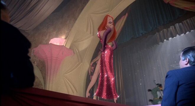 Jessica Rabbit em 'Quem Tramou Roger Rabbitby' de Robert Zemeckis (1988)