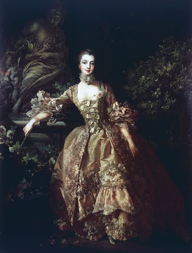 Madame Pompadour - amante do rei Luiz XV da França