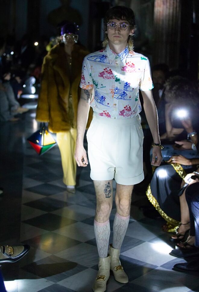 Desfile Gucci coleção Cruise 2020 