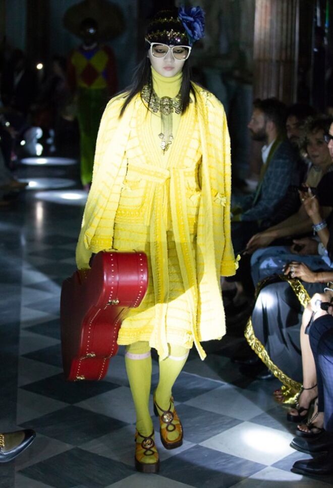 Desfile Gucci coleção Cruise 2020 