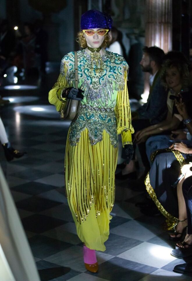 Desfile Gucci coleção Cruise 2020 