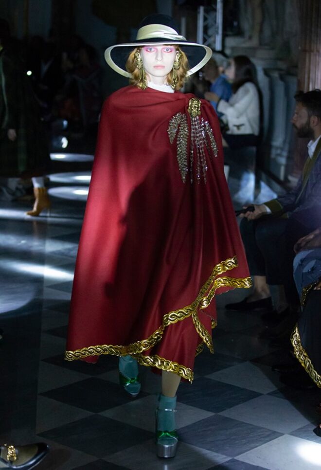 Desfile Gucci coleção Cruise 2020 