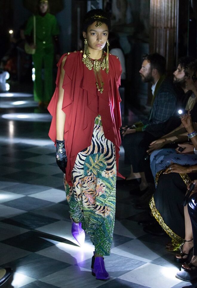 Desfile Gucci coleção Cruise 2020 