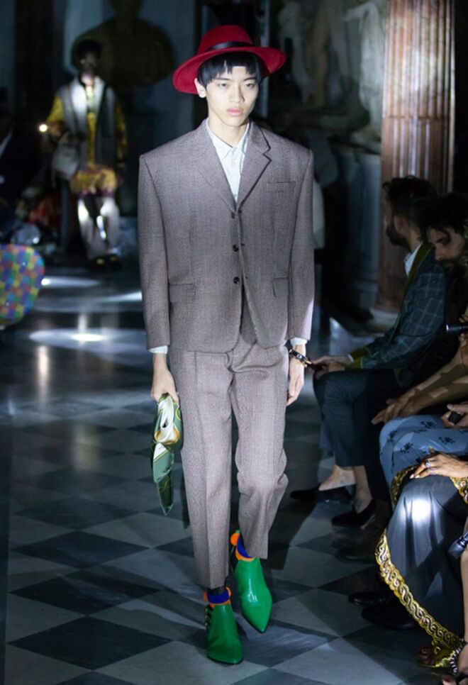 Desfile Gucci coleção Cruise 2020 