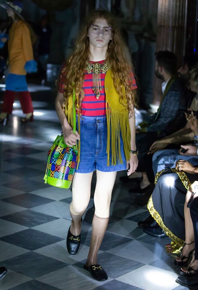 Desfile Gucci coleção Cruise 2020 
