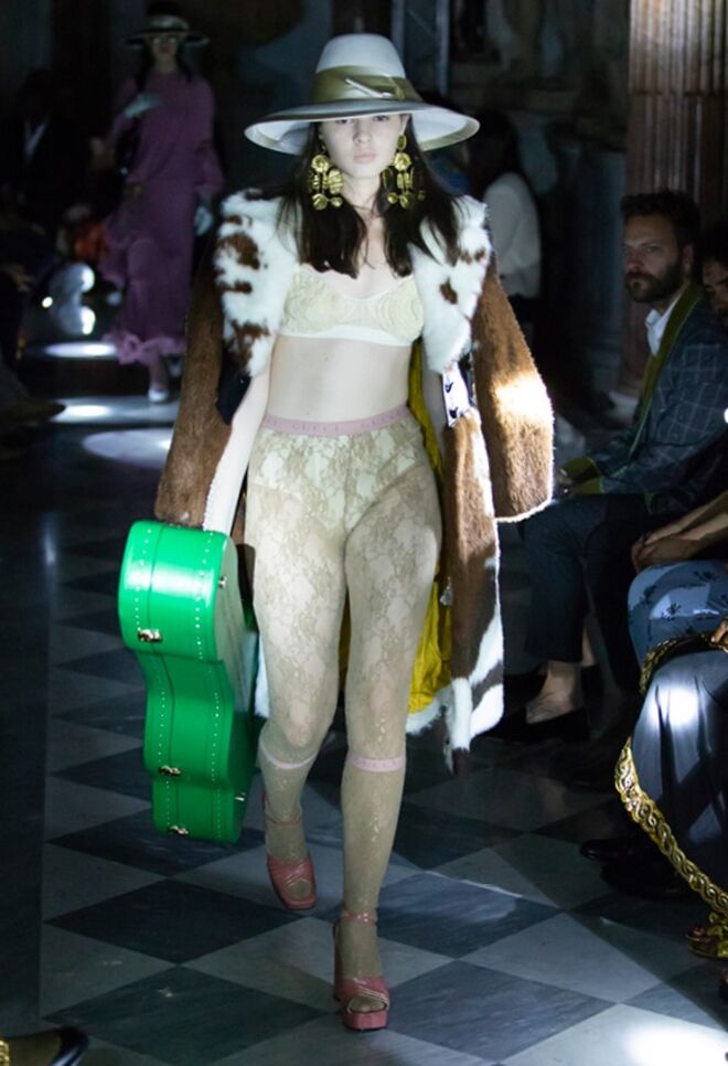 Desfile Gucci coleção Cruise 2020 