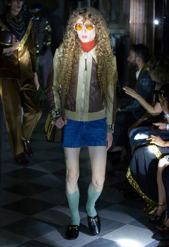 Desfile Gucci coleção Cruise 2020 
