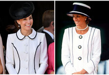 Diana e Kate: duas princesas, o mesmo estilo